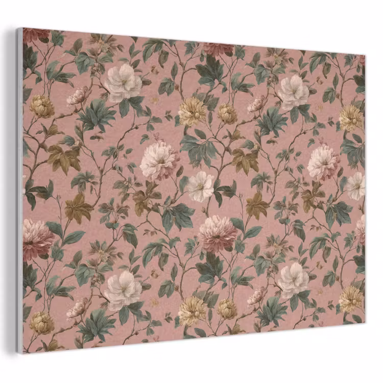 Bloemen - Klassiek - Roze PET vilt klein 837 -3d