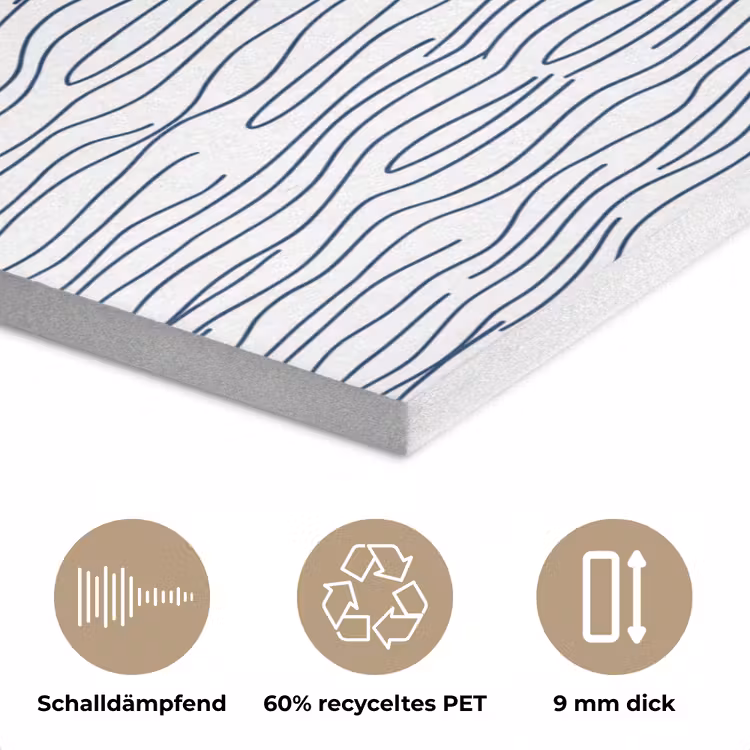 Boot - Water - Rood - Illustratie - Minimalistisch PET vilt klein -closeup_DE