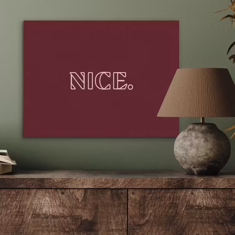 Bordeaux - Nice - minimalistisch PET vilt klein -sfeer2