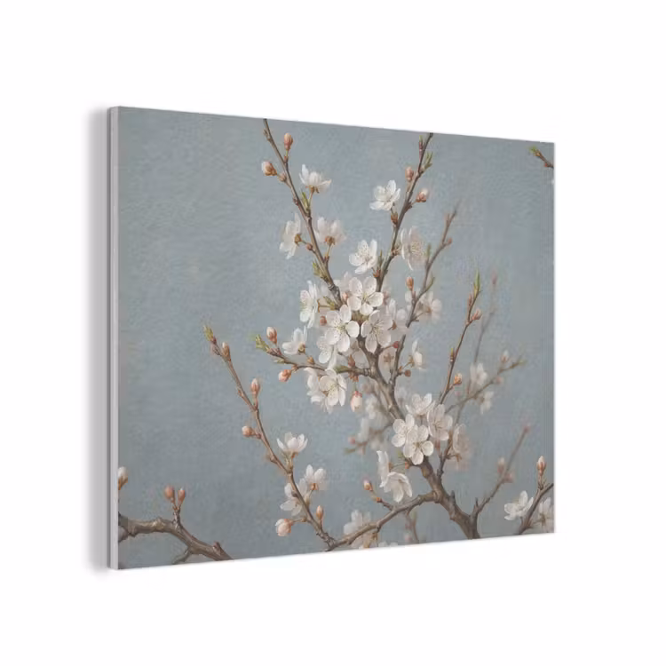 Botanisch - Stilleven - Blauw PET vilt klein -3d