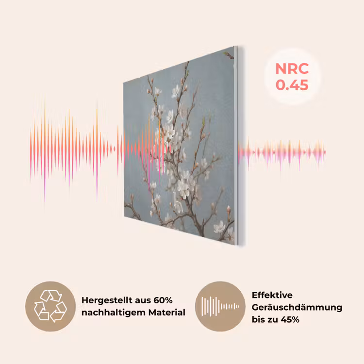 Botanisch - Stilleven - Blauw PET vilt klein -USP_DE