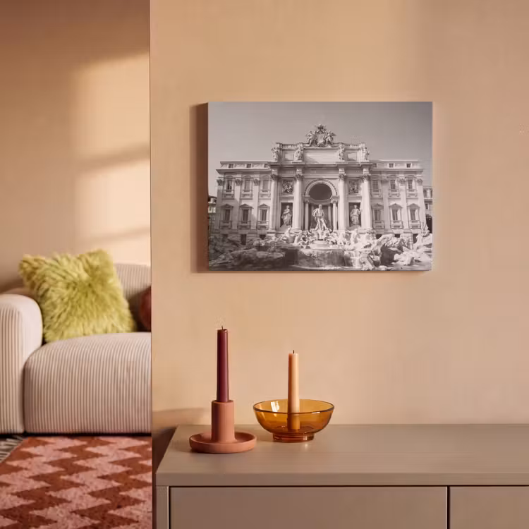 Fontein - Beelden - Architectuur - Zwart-wit PET vilt klein -sfeer1