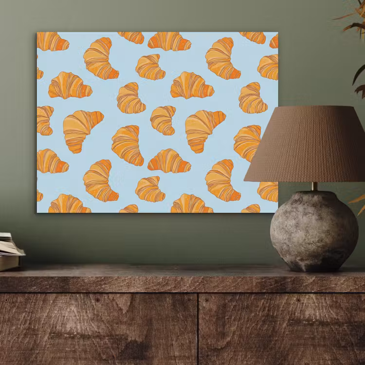 Croissant - Speels - Blauw PET vilt klein 837 -sfeer2