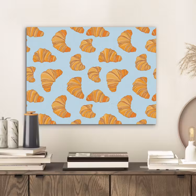 Croissant - Speels - Blauw PET vilt klein 837 -sfeer1