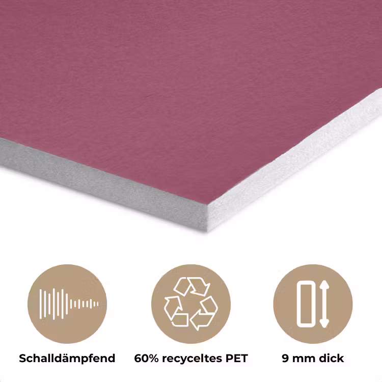 Deep - Rasberry - Rood PET vilt klein 837 -closeup_DE