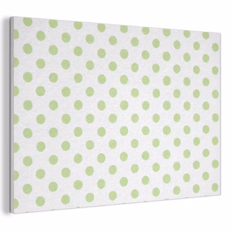 Dots - Klassiek - Groen PET vilt klein 837 -3d