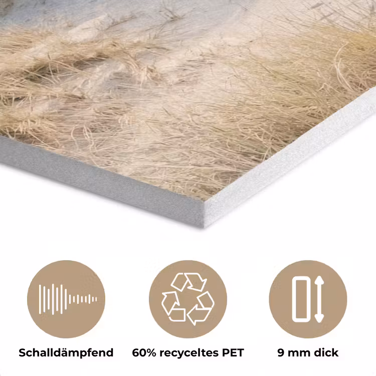 Duinen - Strand - Beige PET vilt klein -closeup_DE