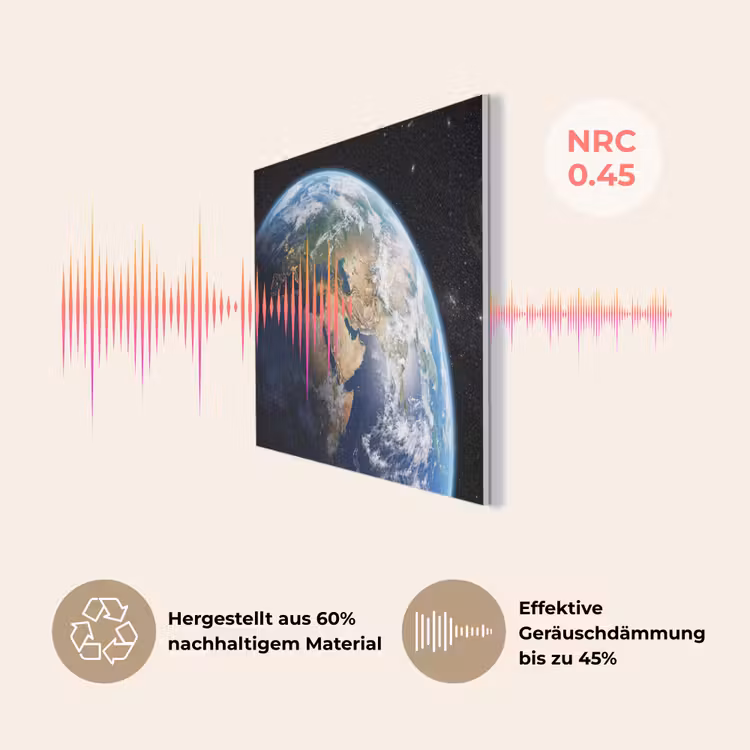 Aarde - Ruimte - Blauw - Groen PET vilt klein -USP_DE