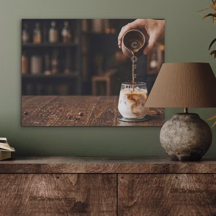 Espresso - Melk - Café PET vilt klein -sfeer2