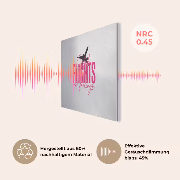 Catch flights not feelings - Vliegtuig - Roze PET vilt klein -USP_DE