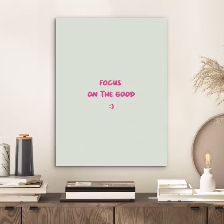 Focus - Beige - Roze - Smiley PET vilt klein -sfeer1