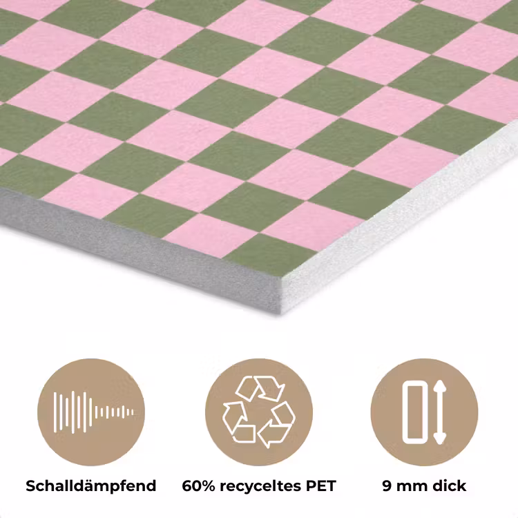 Focus - Vakken - Roze PET vilt klein -closeup_DE