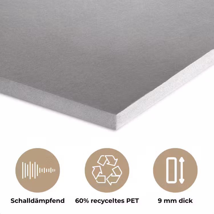Vos - WC-ontstopper - Zwart - Wit PET vilt klein -closeup_DE