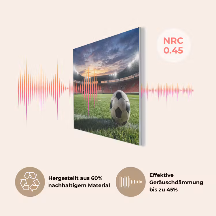Voetbal - Stadion - Sport - Groen PET vilt klein -USP_DE