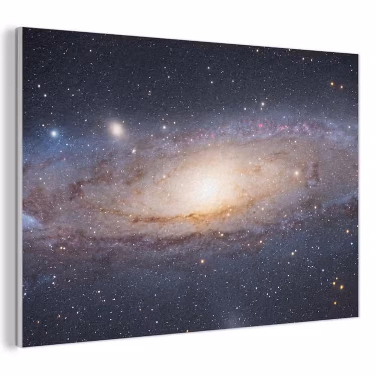 Akustikbild - Galaxie – Weltraum – Kosmos - Sterrenstelsel - Ruimte - Kosmos PET vilt klein