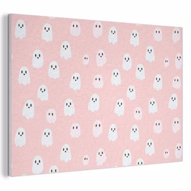 Spookjes - Patroon - Roze PET vilt klein 837 -3d