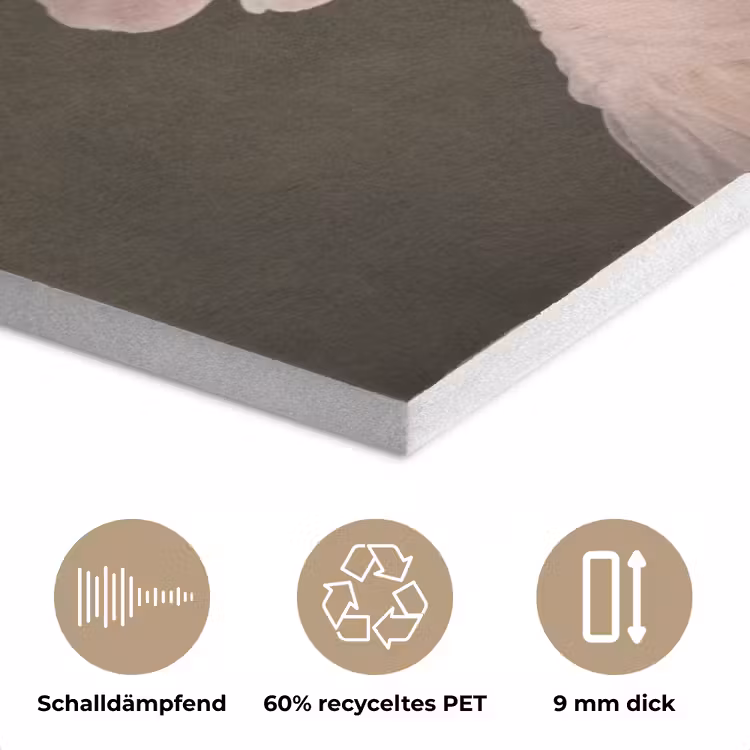 Gezicht - Roos - Roze PET vilt klein -closeup_DE