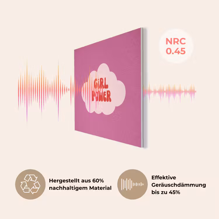 Girl power - Wolk - Roze PET vilt klein -USP_DE
