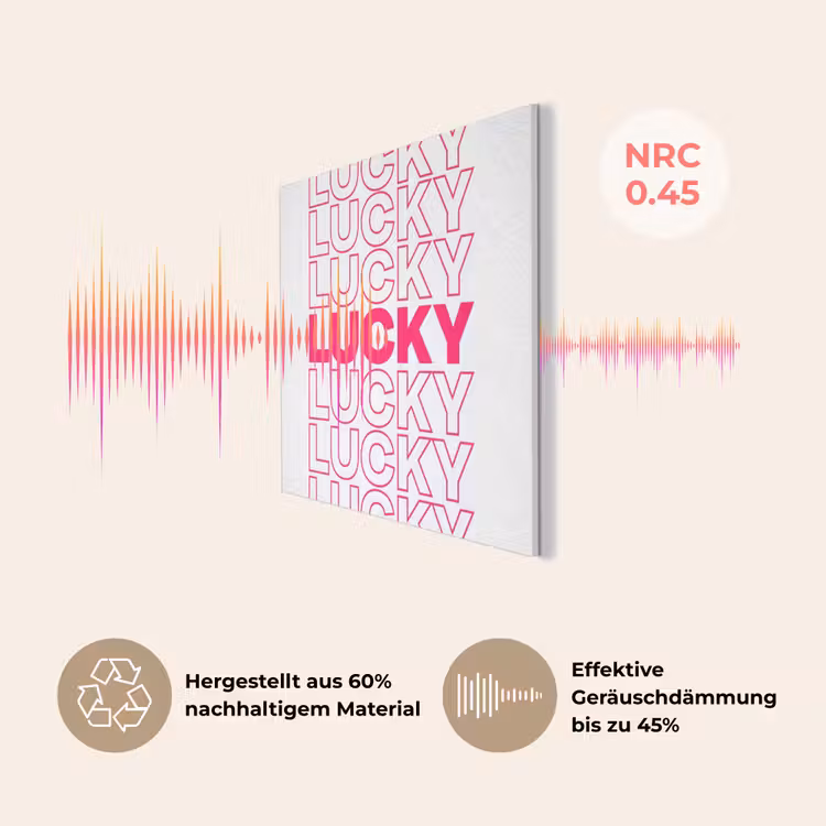 Lucky - Roze - Patroon PET vilt klein -USP_DE