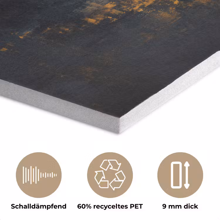 Gouden Reflectie op Water PET vilt klein -closeup_DE