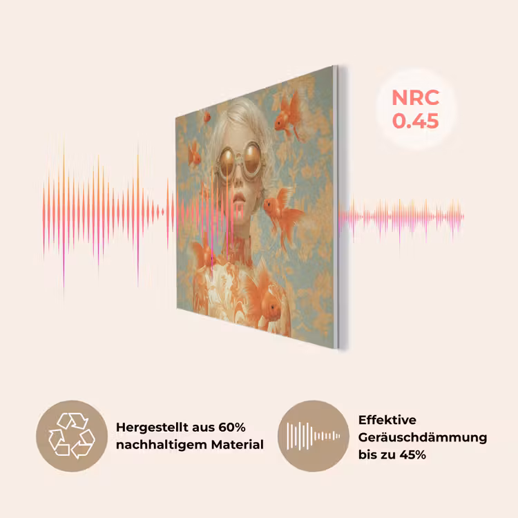 Goudvissen - Oranje - Vrouw - Blond PET vilt klein -USP_DE