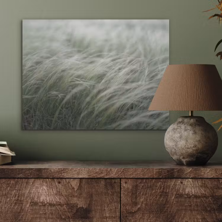 Gras - Wazig - Natuur - Groen - Zacht PET vilt klein -sfeer2
