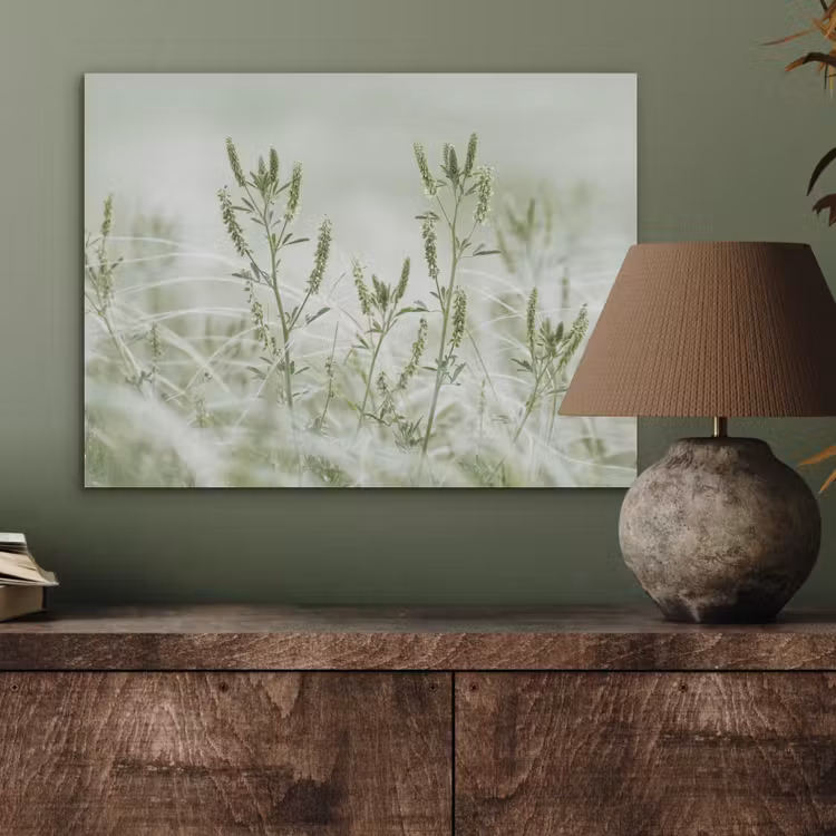 Grassen - Minimalistisch - Groen PET vilt klein -sfeer2