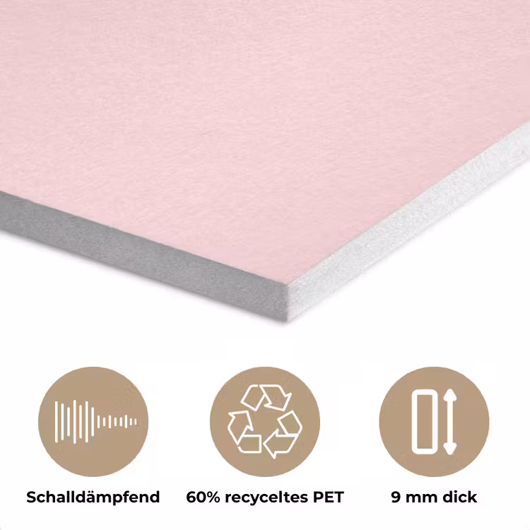 Grl pwr - Bliksem - Roze PET vilt klein -closeup_DE