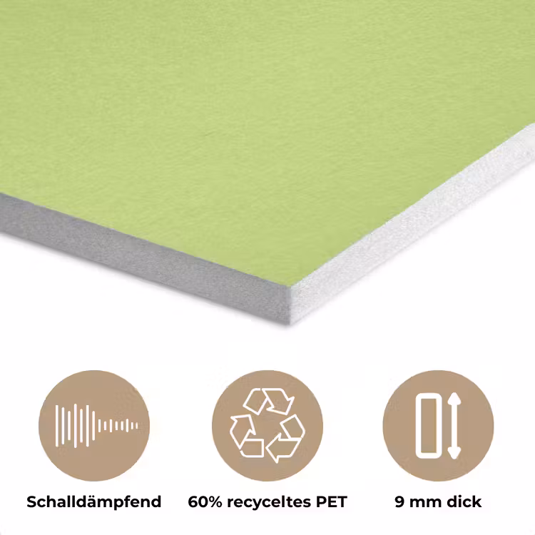 Grl pwr - Groen - Rood - 3D PET vilt klein -closeup_DE
