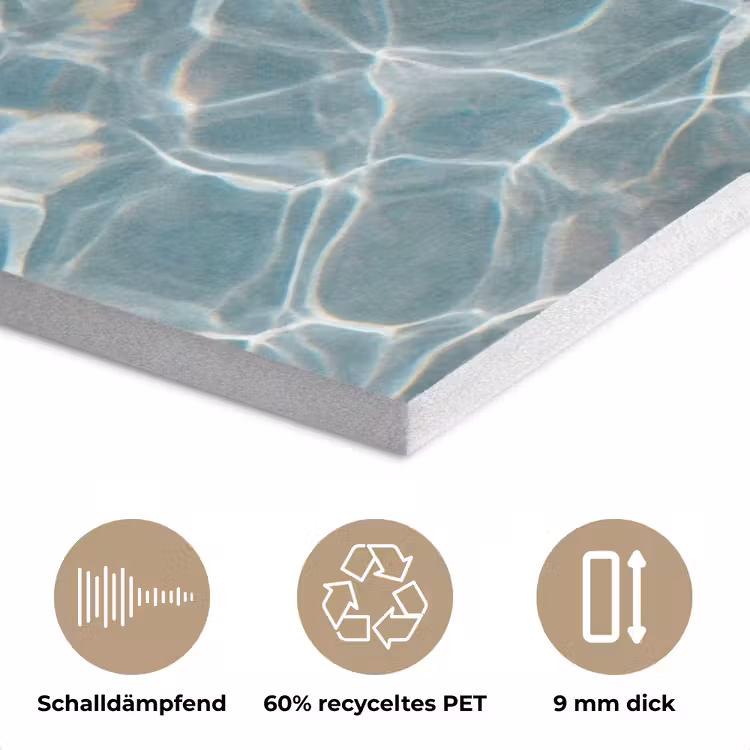 Badeend - Zwemband - Geel PET vilt klein -closeup_DE