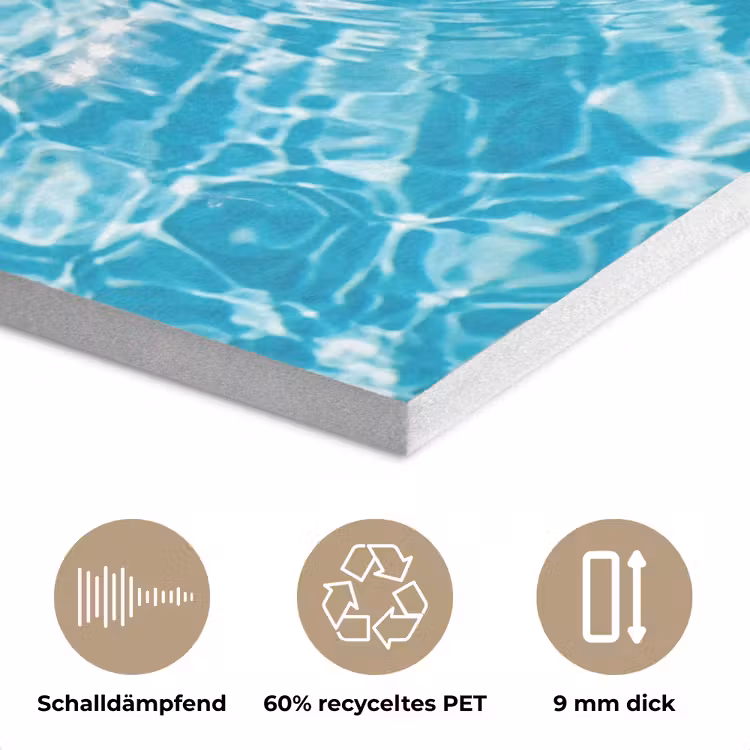 Badeend - Dobberen - Blauw PET vilt klein -closeup_DE