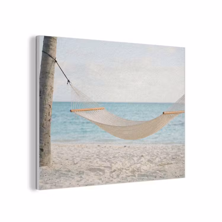 Hangmat - Strand - Wit PET vilt klein -3d