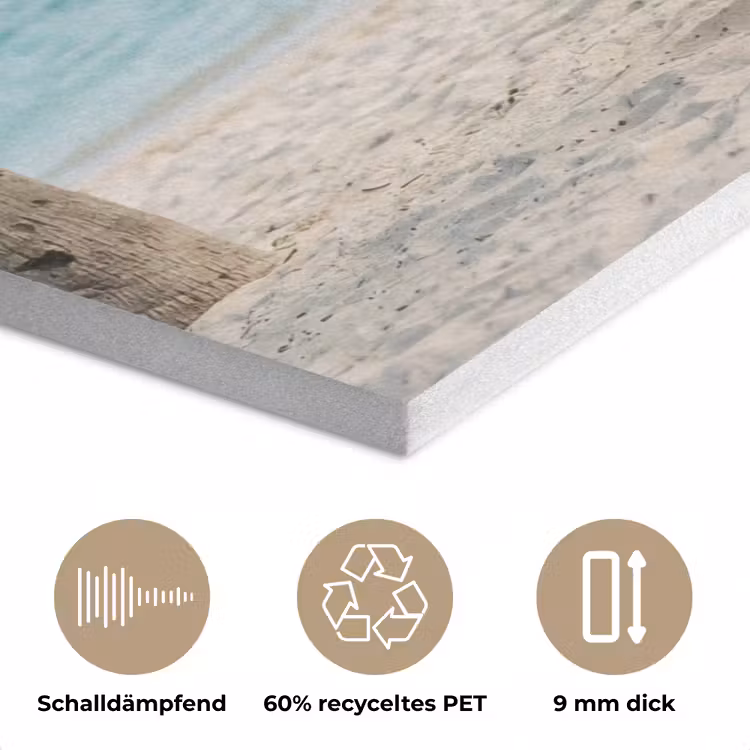 Hangmat - Strand - Wit PET vilt klein -closeup_DE