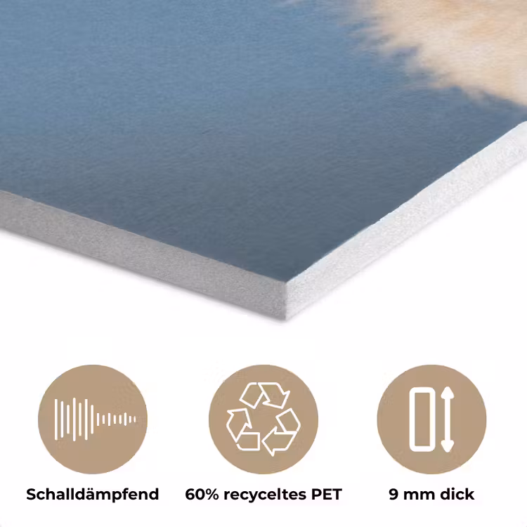 Hond - Badeend - Geel PET vilt klein -closeup_DE
