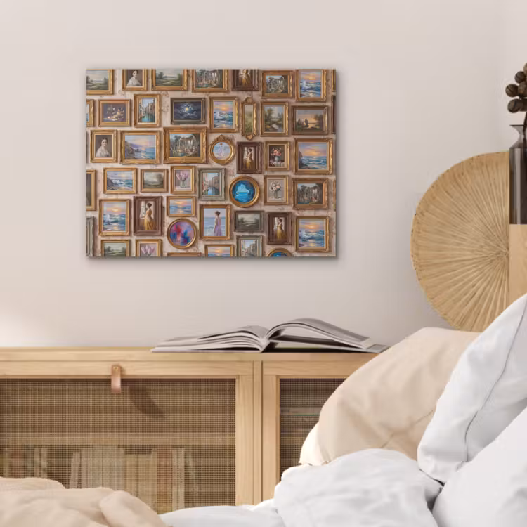 Interieur - Kunst - Collectie - Klassiek - Goud PET vilt klein -sfeer3