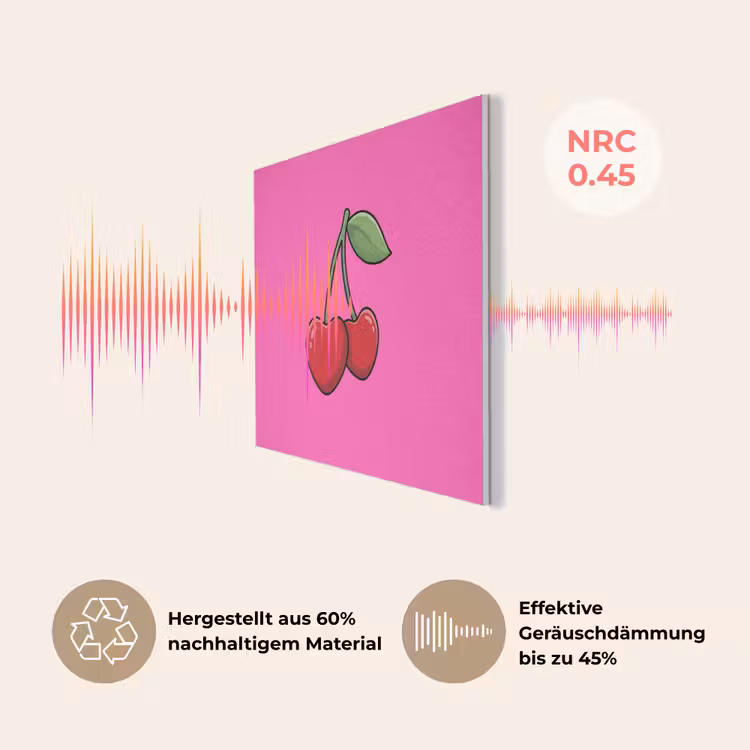 Kers - Roze - Fruit PET vilt klein -USP_DE