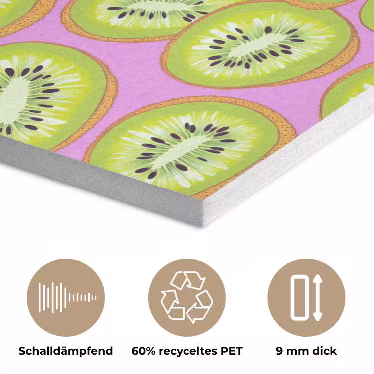 Kiwi - Speels - Groen PET vilt klein 837 -closeup_DE