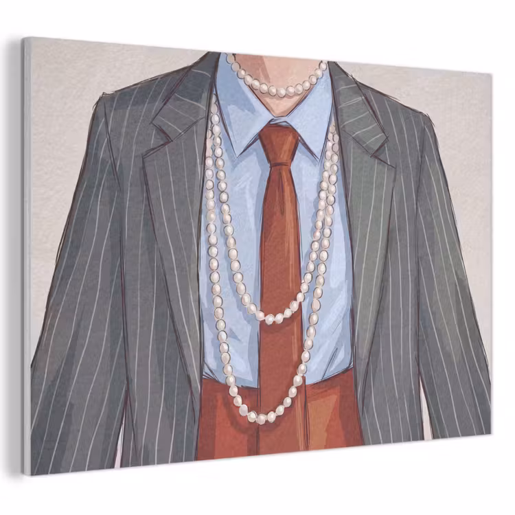 Kleding - Strik - Parels - Klassiek - Mode PET vilt klein -3d