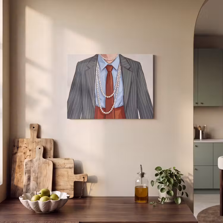 Kleding - Strik - Parels - Klassiek - Mode PET vilt klein -sfeer2