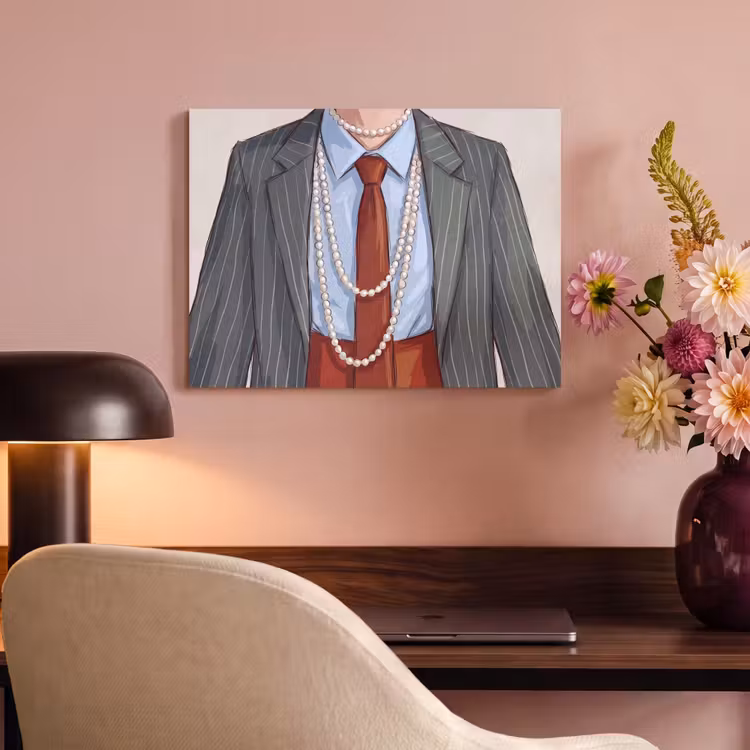Kleding - Strik - Parels - Klassiek - Mode PET vilt klein -sfeer3