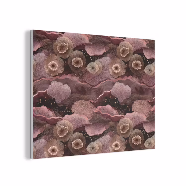 Koraal - Organisch - Roze PET vilt klein 837 -3d