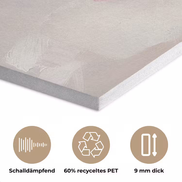 Mand - Eieren - Roze PET vilt klein -closeup_DE