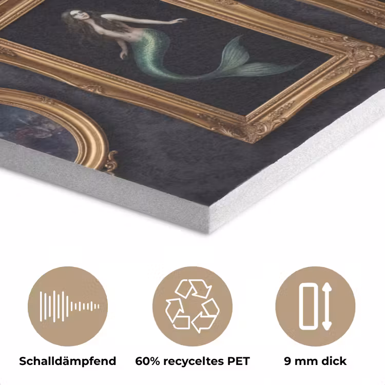 Kunst - Collectie - Vintage - Klassiek - Donker PET vilt klein -closeup_DE