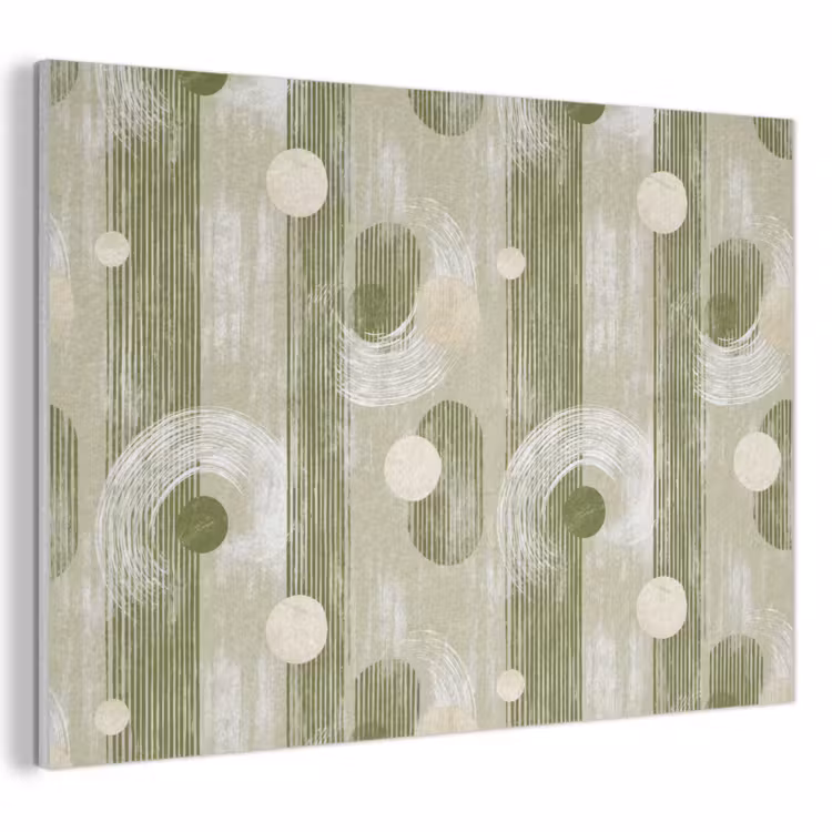 Artistiek - Modern - Groen PET vilt klein 837 -3d