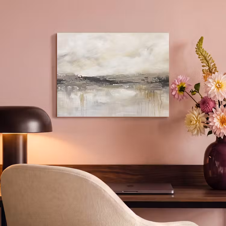 Landschap - Horizon - Natuur - Abstract - Neutraal PET vilt klein -sfeer3