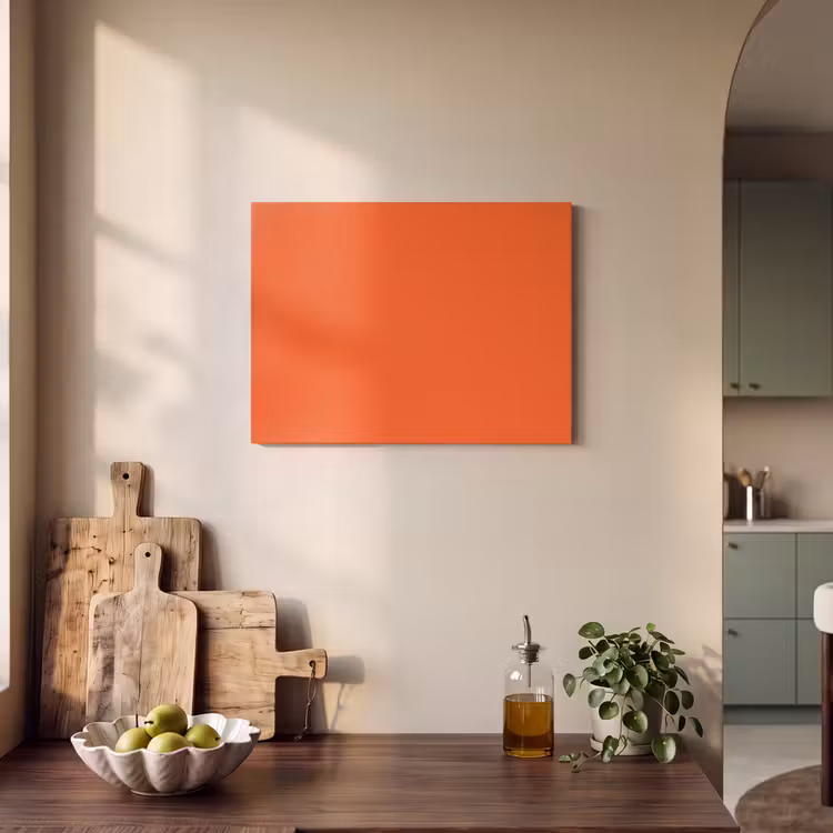 Vivid - Amber - Oranje PET vilt klein 837 -sfeer2