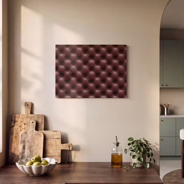 Leer - Patroon - Bordeaux PET vilt klein 837 -sfeer2