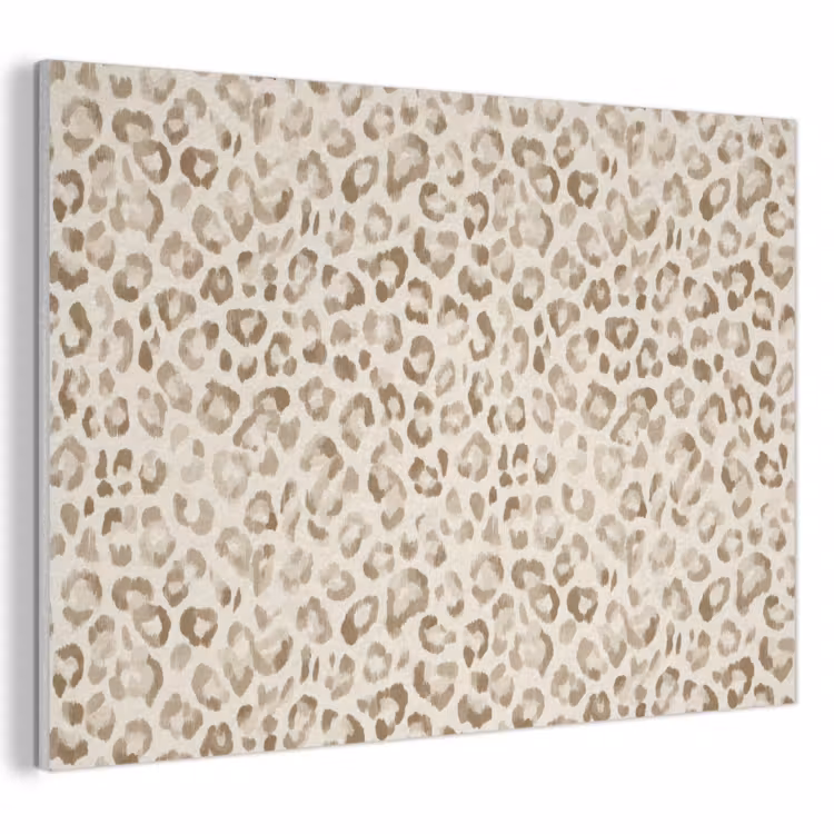 Luipaard - Klassiek - Beige PET vilt klein 837 -3d