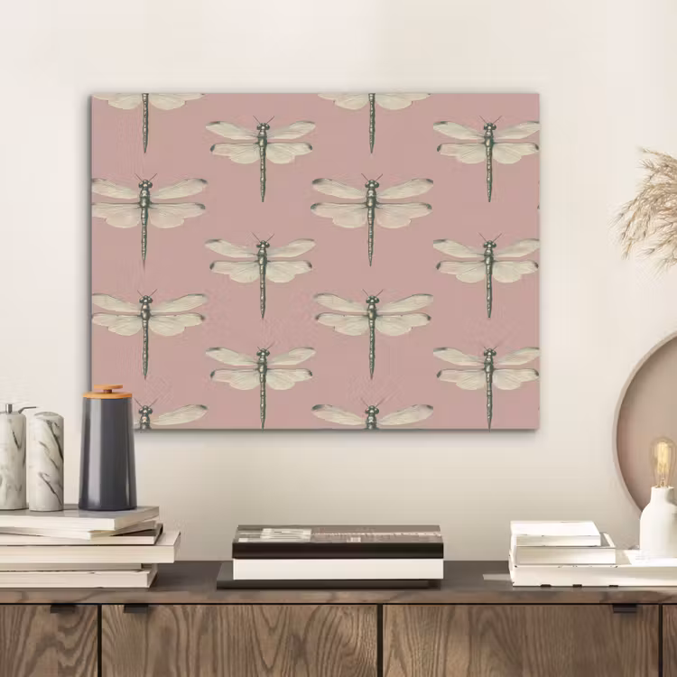 Lillibellen - Patroon - Roze PET vilt klein 837 -sfeer1