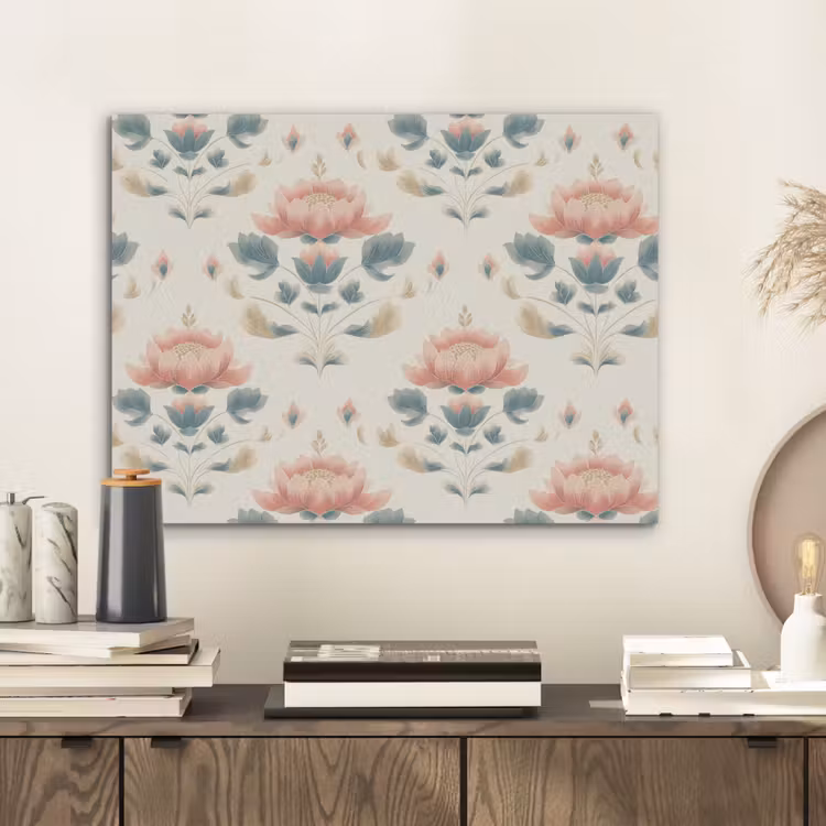 Lotus - Bloemen - Roze PET vilt klein 837 -sfeer1